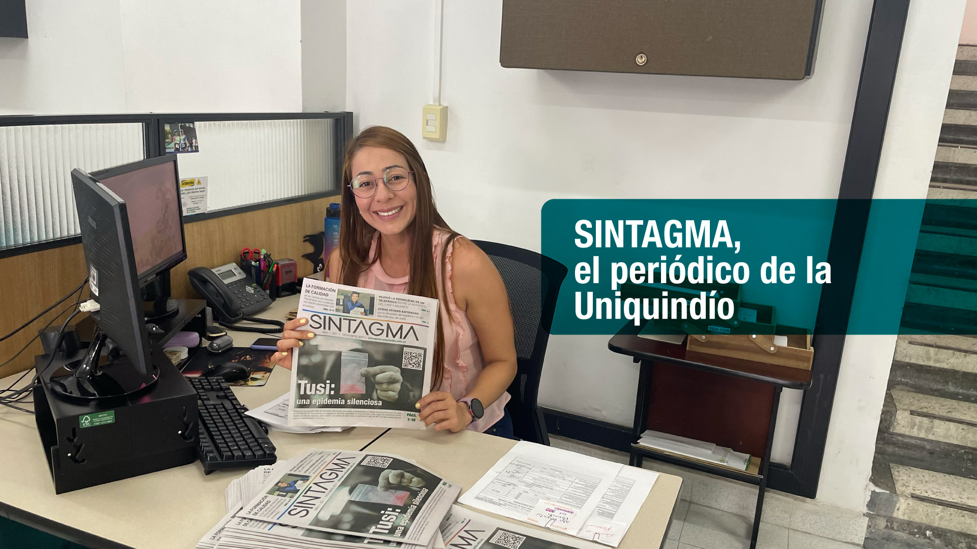 Primera edición de SINTAGMA, el periódico de la U