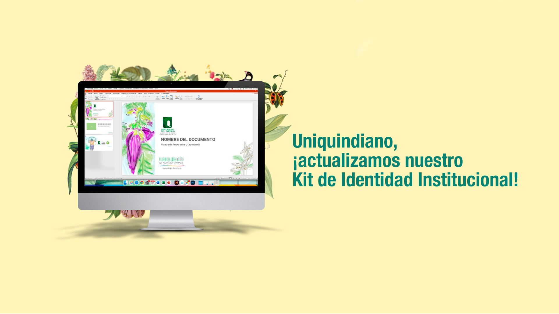 Uniquindiano, ¡actualizamos nuestro Kit de Identidad Institucional!