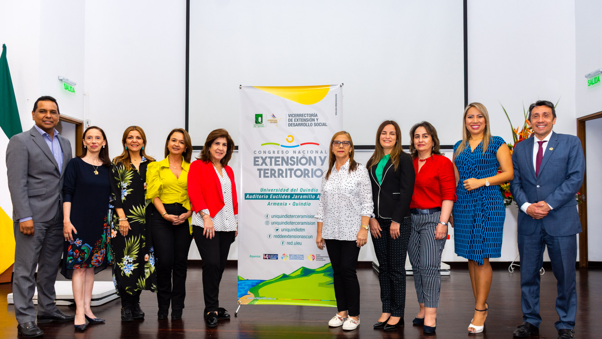 Extensión y Territorio, temas de alto impacto expuestos en Congreso Nacional celebrado en Uniquindío