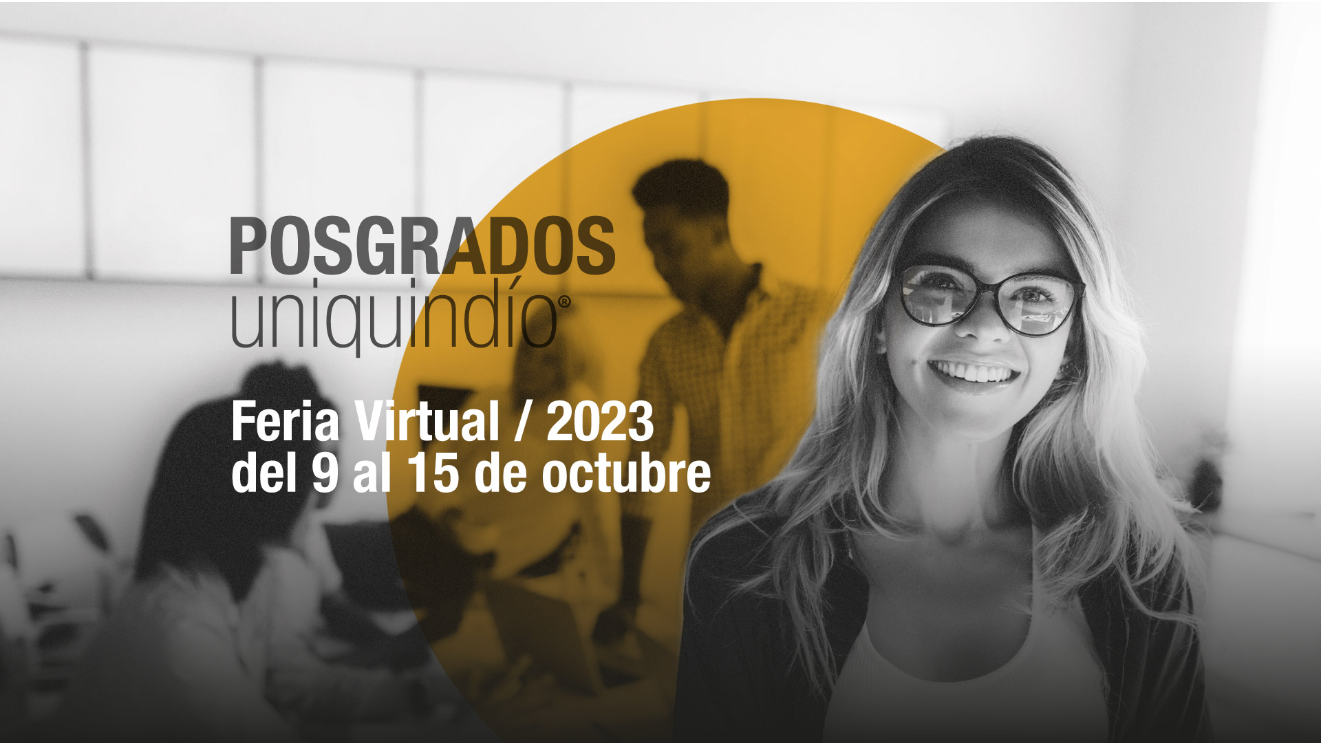 La Universidad del Quindío participará en la Feria Virtual organizada por la Red Colombiana de Posgrados
