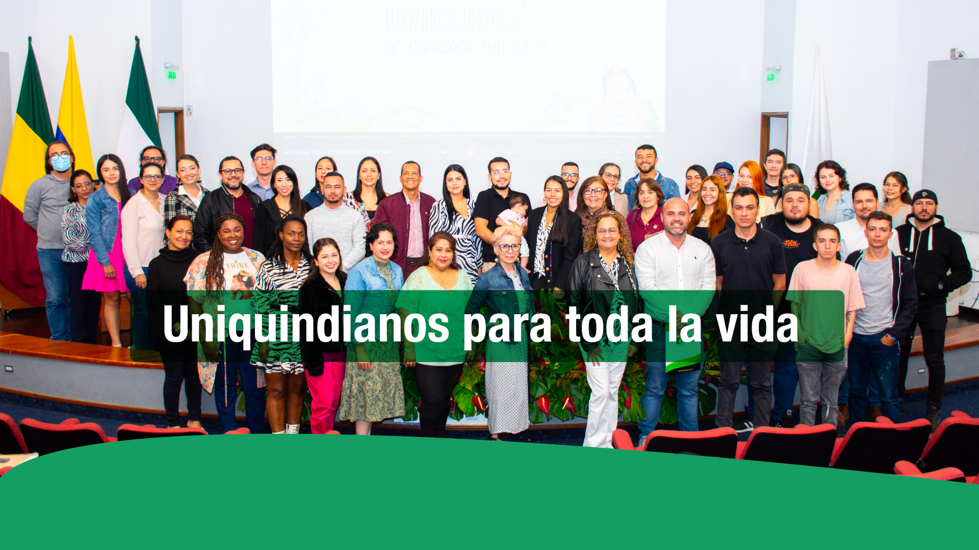 Uniquindío reúne y reconoce a graduados de diferentes generaciones