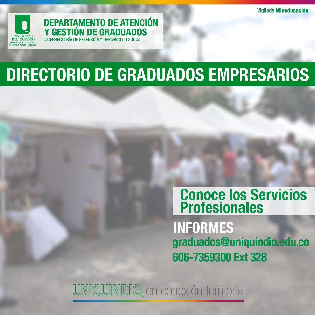 Directorio de Graduados Emprendedores y Empresarios Uniquindianos