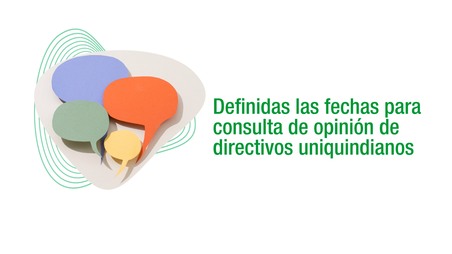 Definidas las fechas para consulta de opinión para candidatos a rector, decanos y directores de programas de la Uniquindío