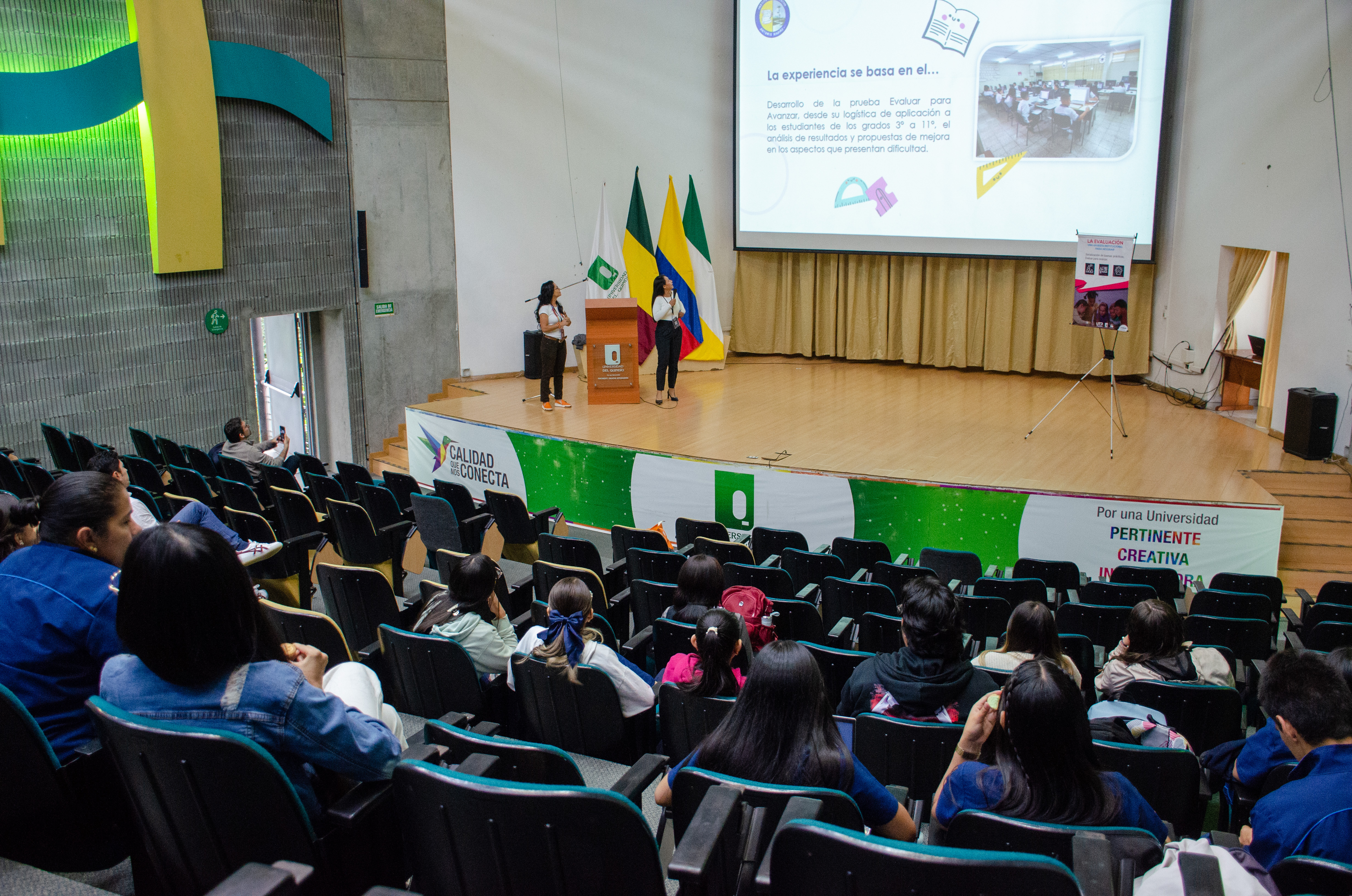 Evaluar para avanzar. Buenas prácticas evaluativas de Instituciones Educativas de Básica y Media fueron socializadas en Uniquindío