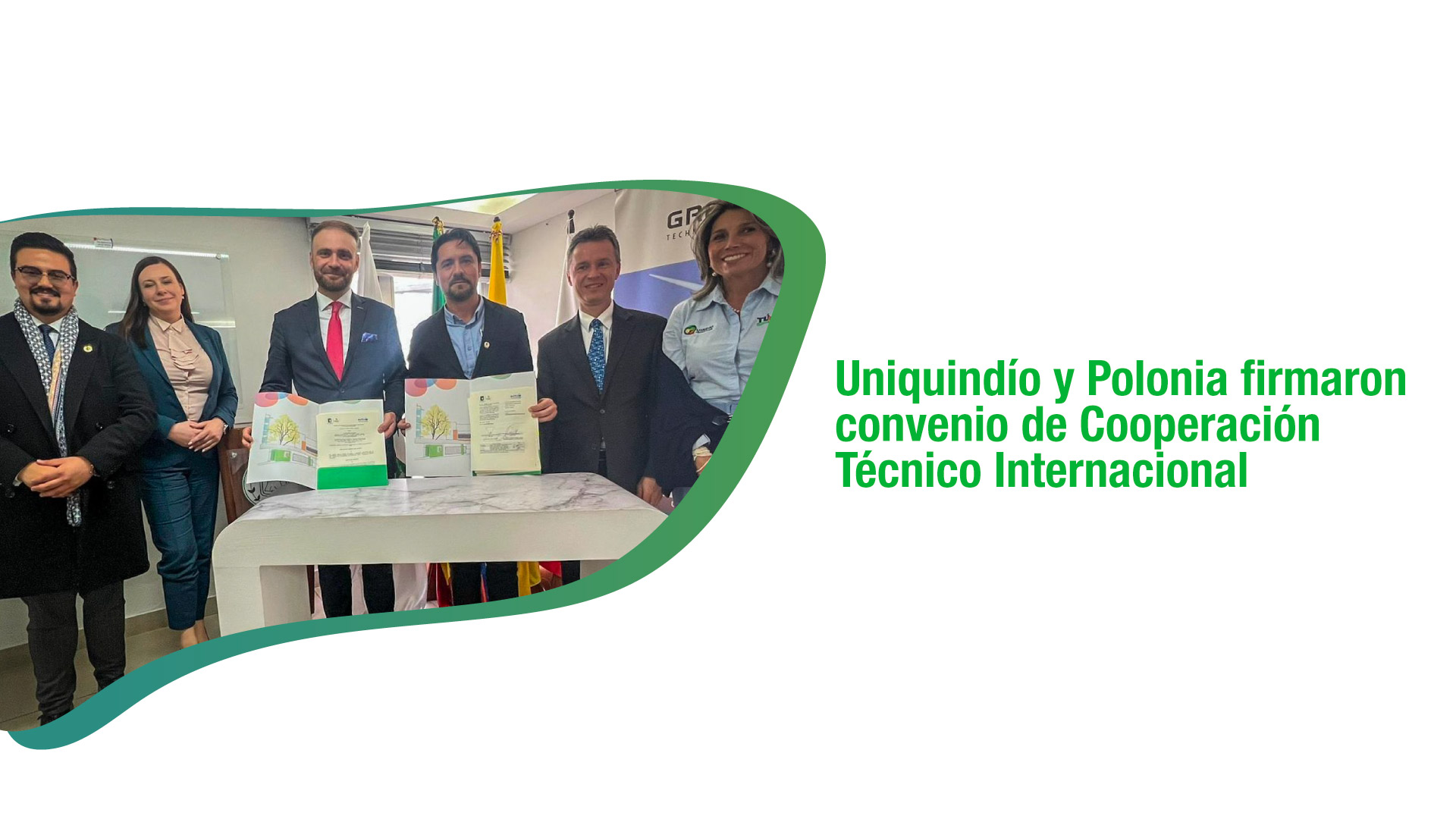 Uniquindío y Polonia firmaron convenio de Cooperación Técnica Internacional
