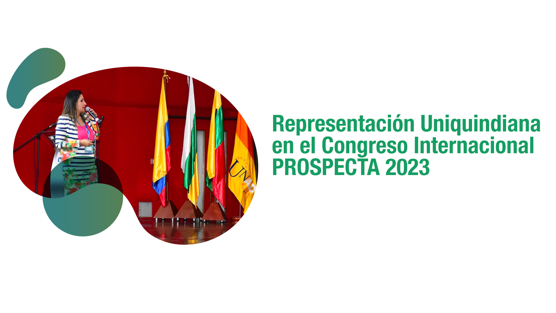 Directora del programa de Economía, única colombiana en participar en el Congreso Internacional PROSPECTA 2023