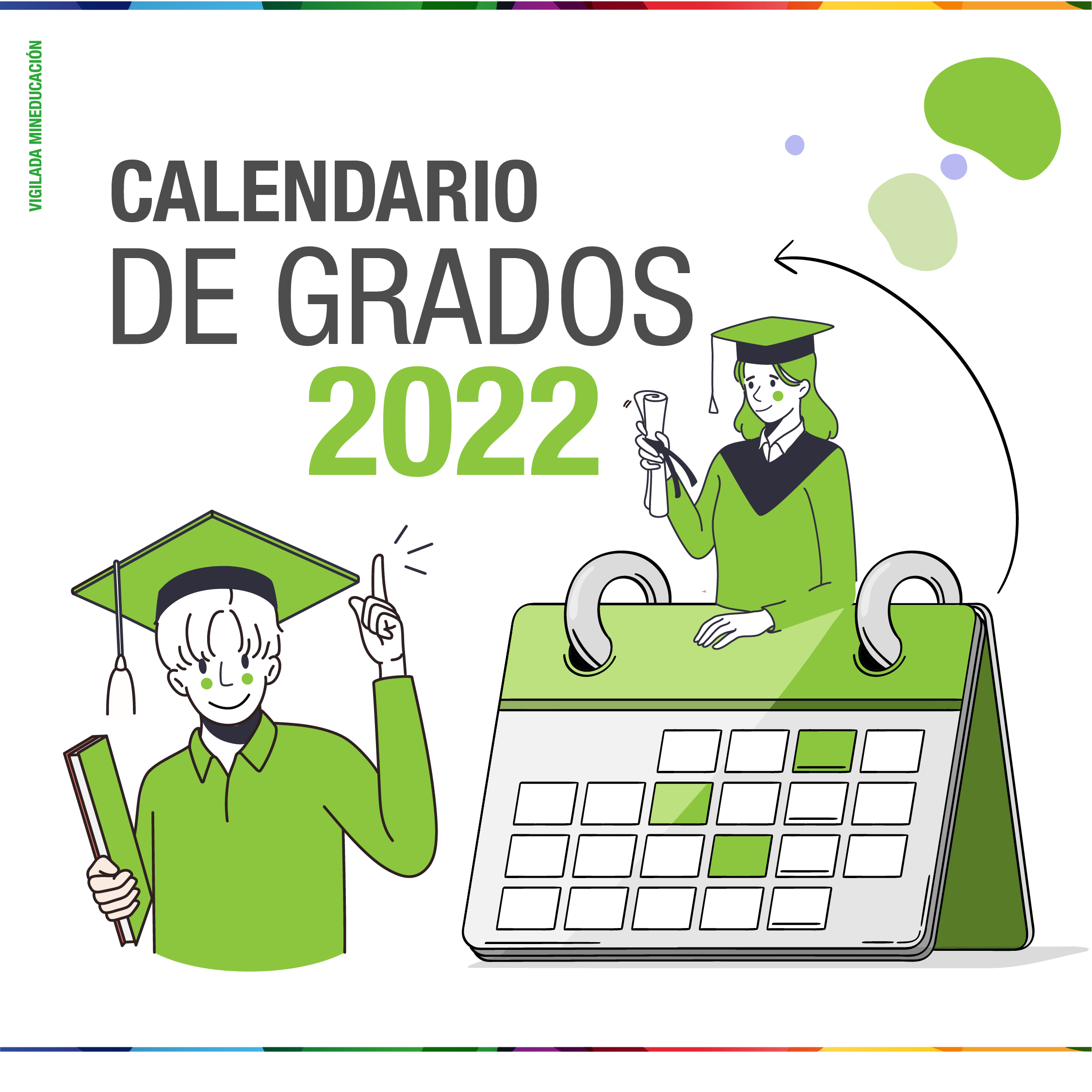 Calendario académico de grados 2022