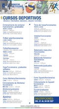 Cursos deportivos