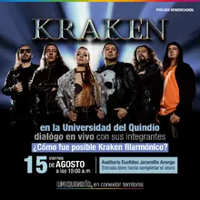 Conversatorio con integrantes de la agrupación Kraken