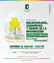 Seminario en Bibliotecología Archivística y Ciencia de la Información Desconectado