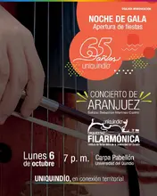 Tedeum y Concierto de la Filarmónica conmemorarán los 65 años de la UQ