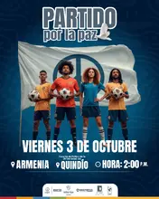 En la Uniquindío se jugará el Partido por la Paz