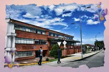 Edificio de la Facultad de Ciencias de la Salud, en la actualidad