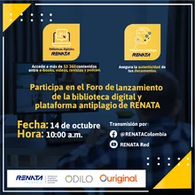 Foro Biblioteca digital y Plataforma antiplagio