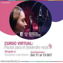 Pautas para el desarrollo vocal