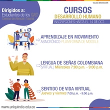 Cursos Desarrollo Humano estudiantes CAT