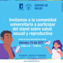stand salud sexual y reproductiva