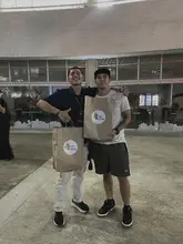 Santiago Soto y Steban Télles, estudiantes de Biología, fueron premiados por sus investigaciones sobre herpetología