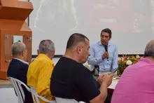 Ante medios de la región, el rector Luis Fernando Polanía Obando socializó los resultados de modelo de internacionalización de la Universidad del Quindío