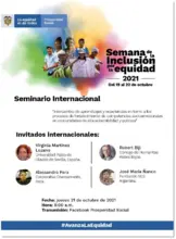 Seminario internacional de intercambio de aprendizajes