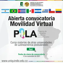 Programa de Intercambio Acad&eacute;mico Latinoamericano