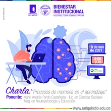 Charla Procesos de memoria en el aprendizaje