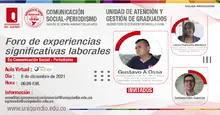 Foro Experiencias Significativas Laborales Comunicaci&oacute;n (Virtual)