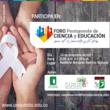 Foro Permanente de Ciencia y Educaci&oacute;n