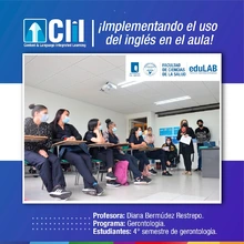 Facultad Ciencias de la salud implementa Proyecto CLIL - EduLAB