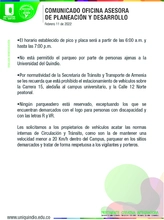 Pico y placa en Uniquindío 1