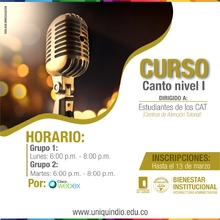 CURSO CANTO