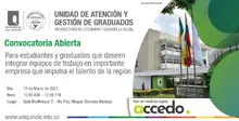 Convocatoria laboral 