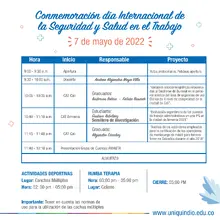 Dia Internacional de la Seguridad y Salud en el Trabajo