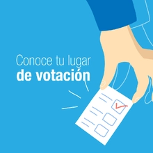 Mesa de votación 