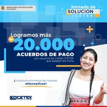 Más de 20.000 soluciones para usuarios de ICETEX
