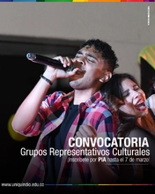 Convocatoria Grupos Representativos Culturales 2023-1