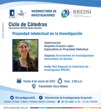 Conferencia virtual: Propiedad Intelectual en la Investigación