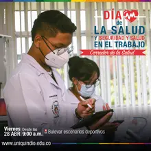 Corredor de la Salud en la alma mater