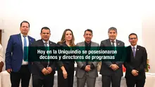 Hoy en la Uniquindío se posesionaron decanos y directores de programas 