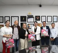 La embajadora de Nicaragua visitó a la Uniquindío