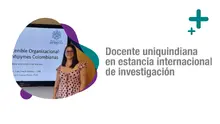  Docente uniquindiana fue invitada a realizar estancia internacional en la UAB, España