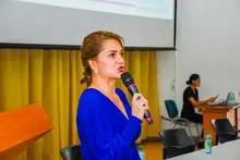 Durante la socialización, la comunidad académica de Gerontología también conoció aspectos del plan de mejoramiento