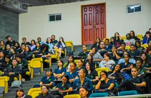 Durante la socialización, la comunidad académica de Gerontología también conoció aspectos del plan de mejoramiento