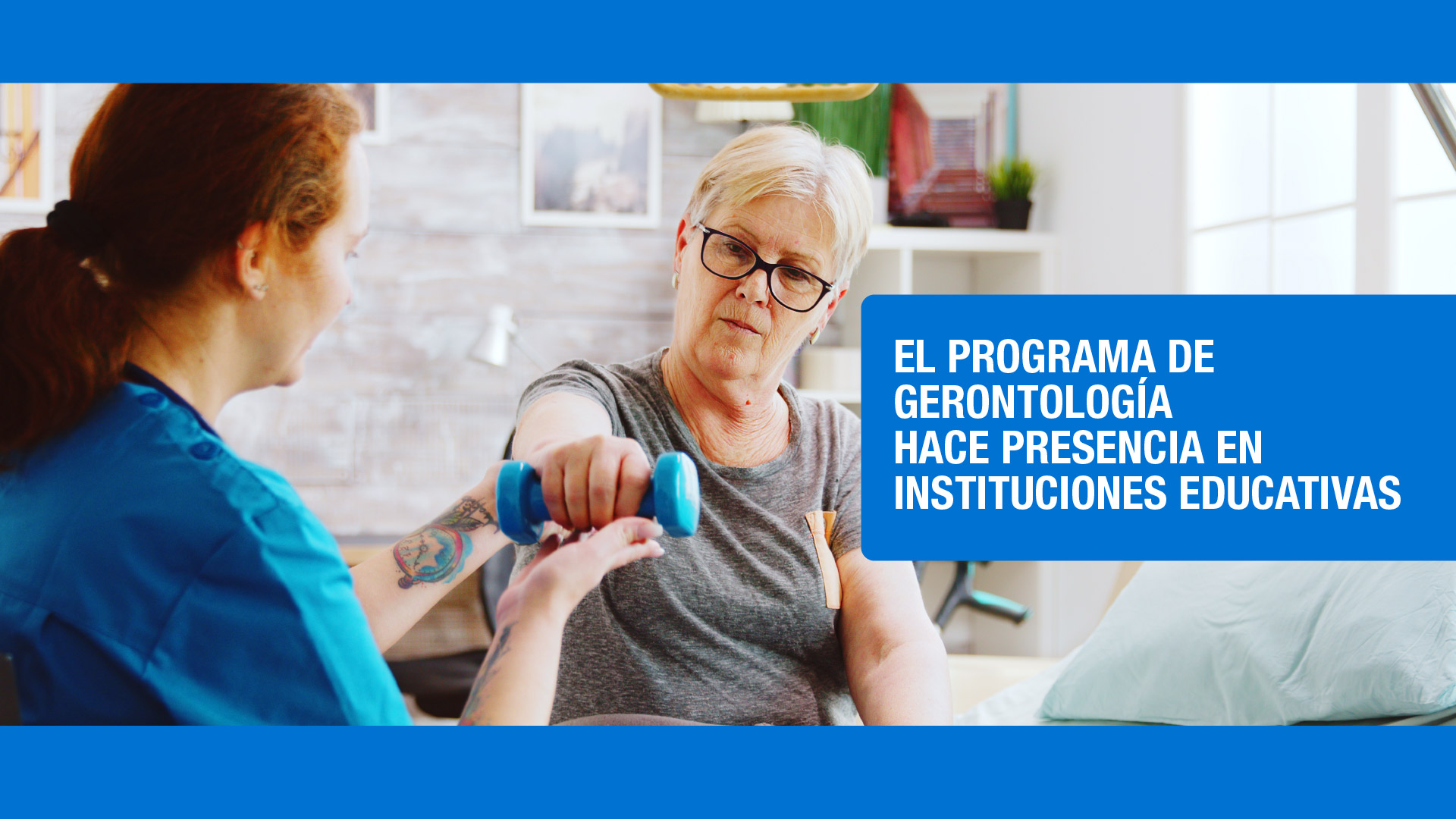 El programa de Gerontología hace presencia en instituciones educativas y organizaciones de la región