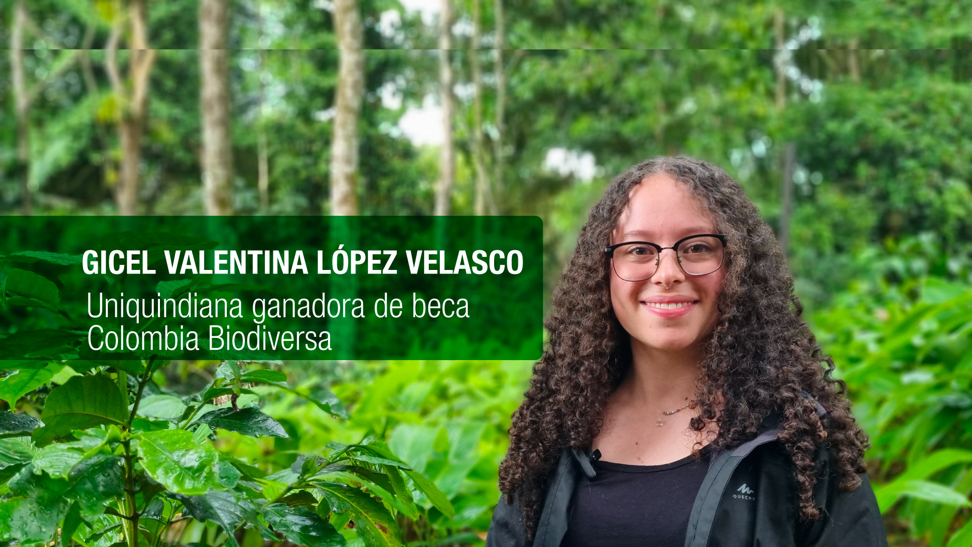Uniquindiana es ganadora de beca Colombia Biodiversa