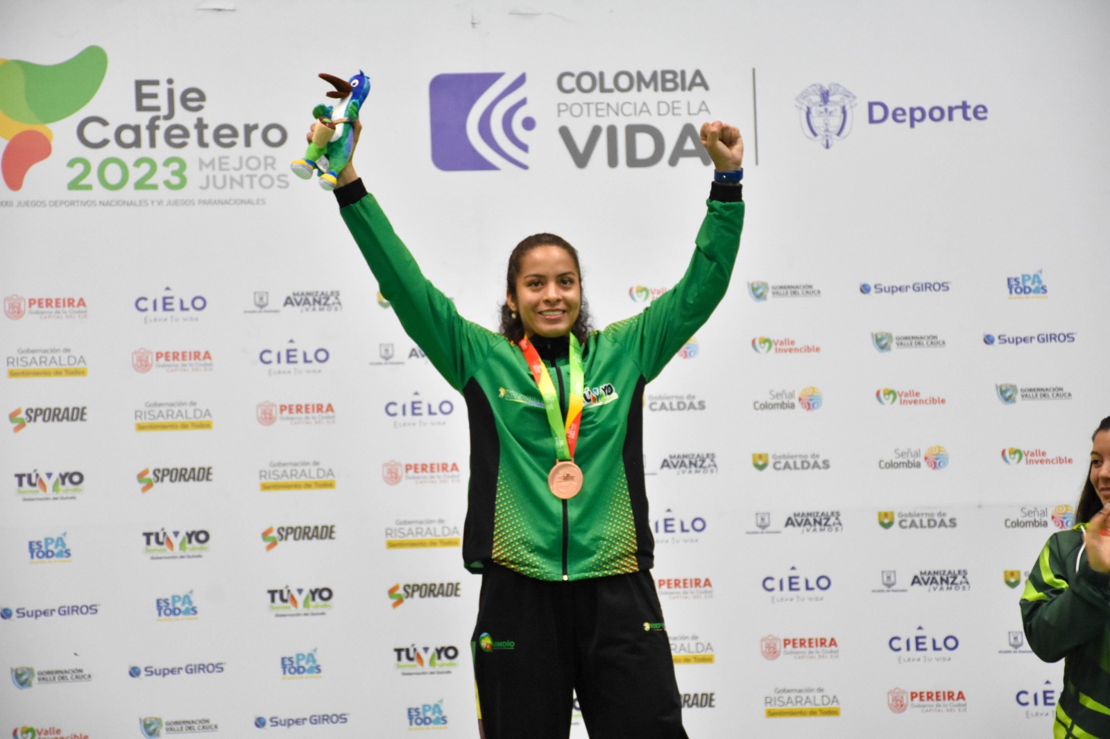 María Badminton oro 2