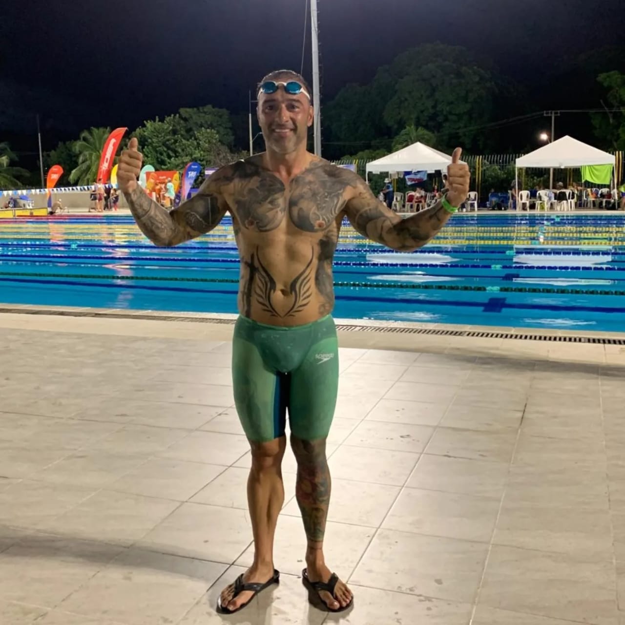 Orgullo uniquindiano: Leonardo Bohórquez, un ingeniero apasionado por la natación