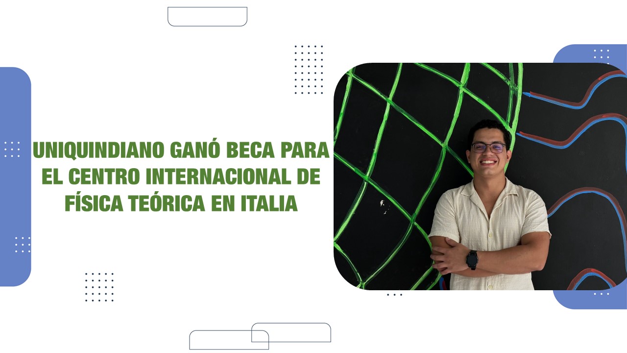 Estudiante de F&iacute;sica gan&oacute; beca para estudiar los sistemas complejos en el ICTP en Italia