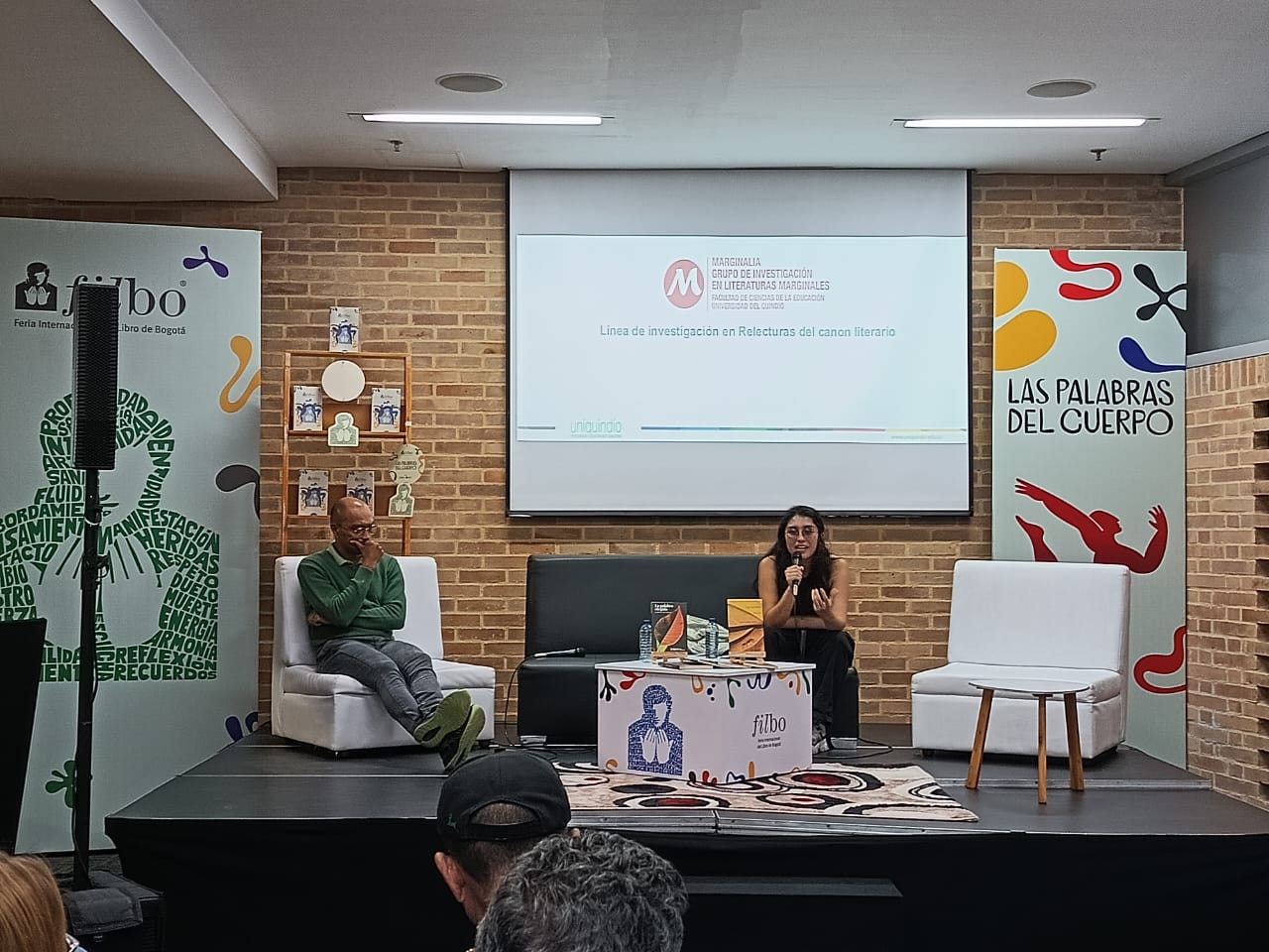 Shara Bueno, graduada uniquindiana, representó al Quindío en la Feria Internacional del Libro de Bogotá