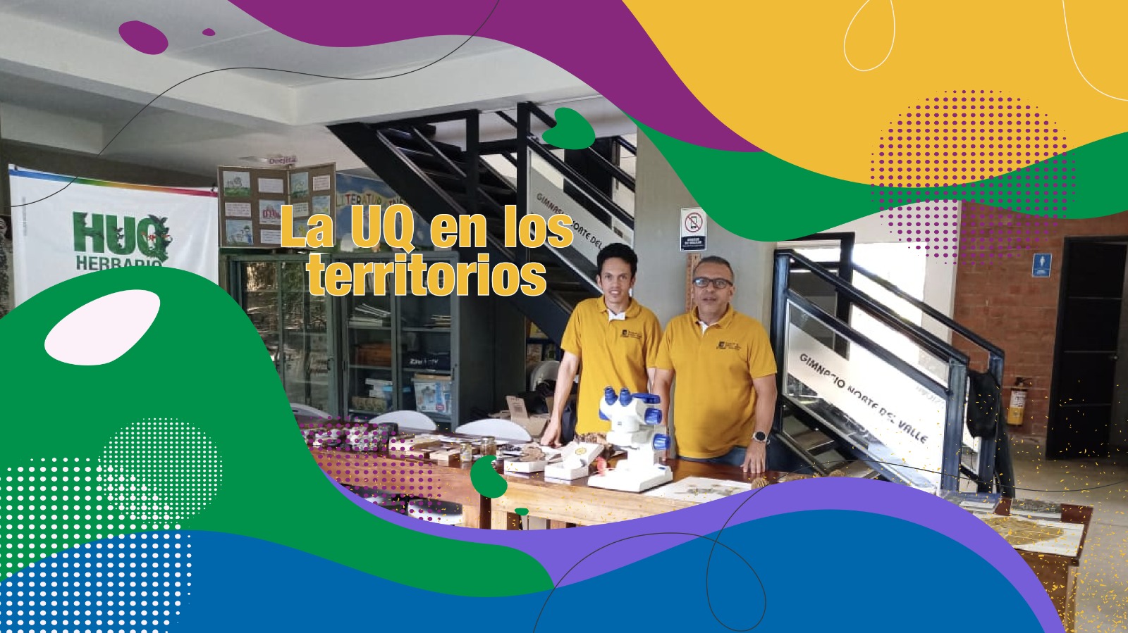 Promoviendo la investigaci&oacute;n: el Herbario y la colecci&oacute;n Ornitol&oacute;gica de la UQ participaron en feria de la ciencia en Roldanillo